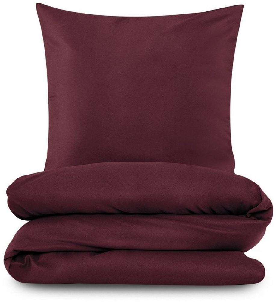 TRENDBUY24 Bettwäsche Bettwäsche Bettgarnitur 135x200 155x220 200x200 Mikrofaser 2tlg, Mikrofaser, 3 teilig, verdeckter Reißverschluss Bild 1