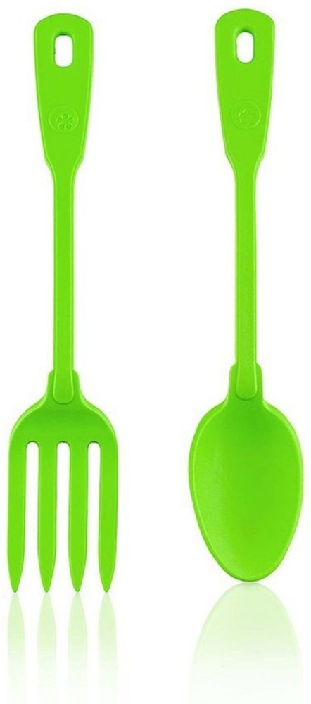 Kochblume Salatbesteck Löffel-Gabel (2-tlg) Bild 1