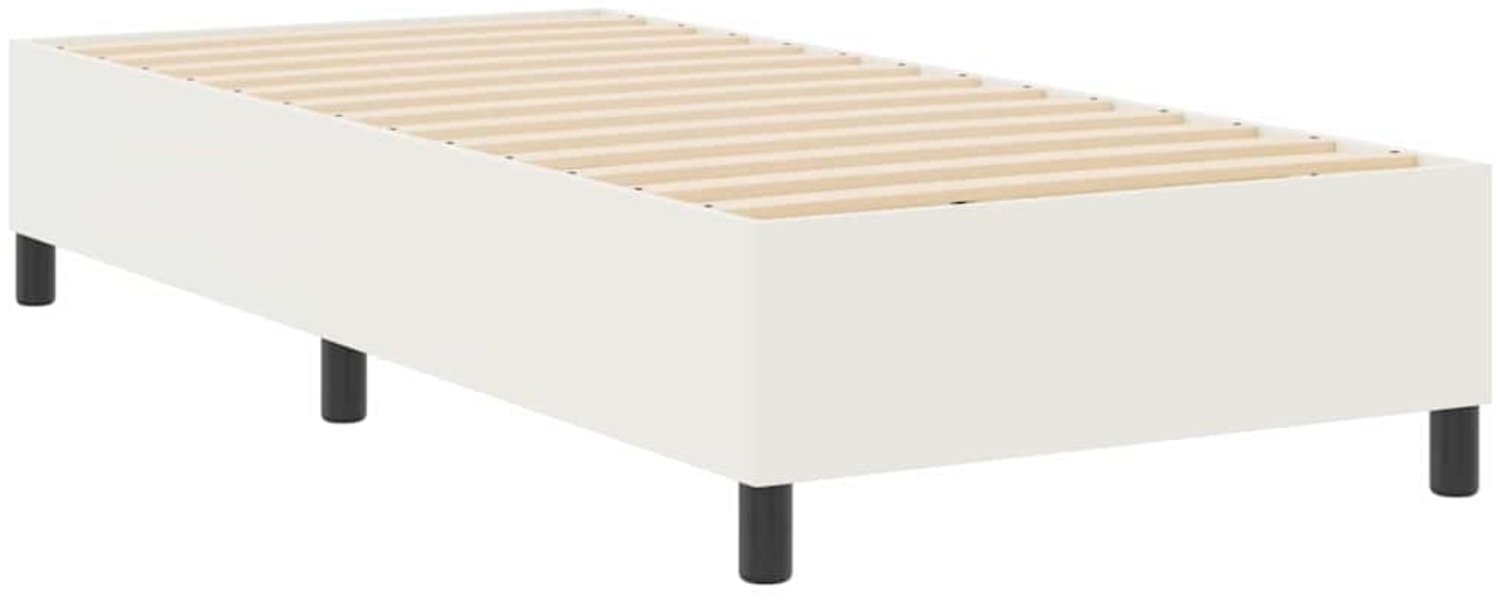vidaXL Boxspringbett Creme 80 x 200 cm Cordstoff 3337379 Bild 1