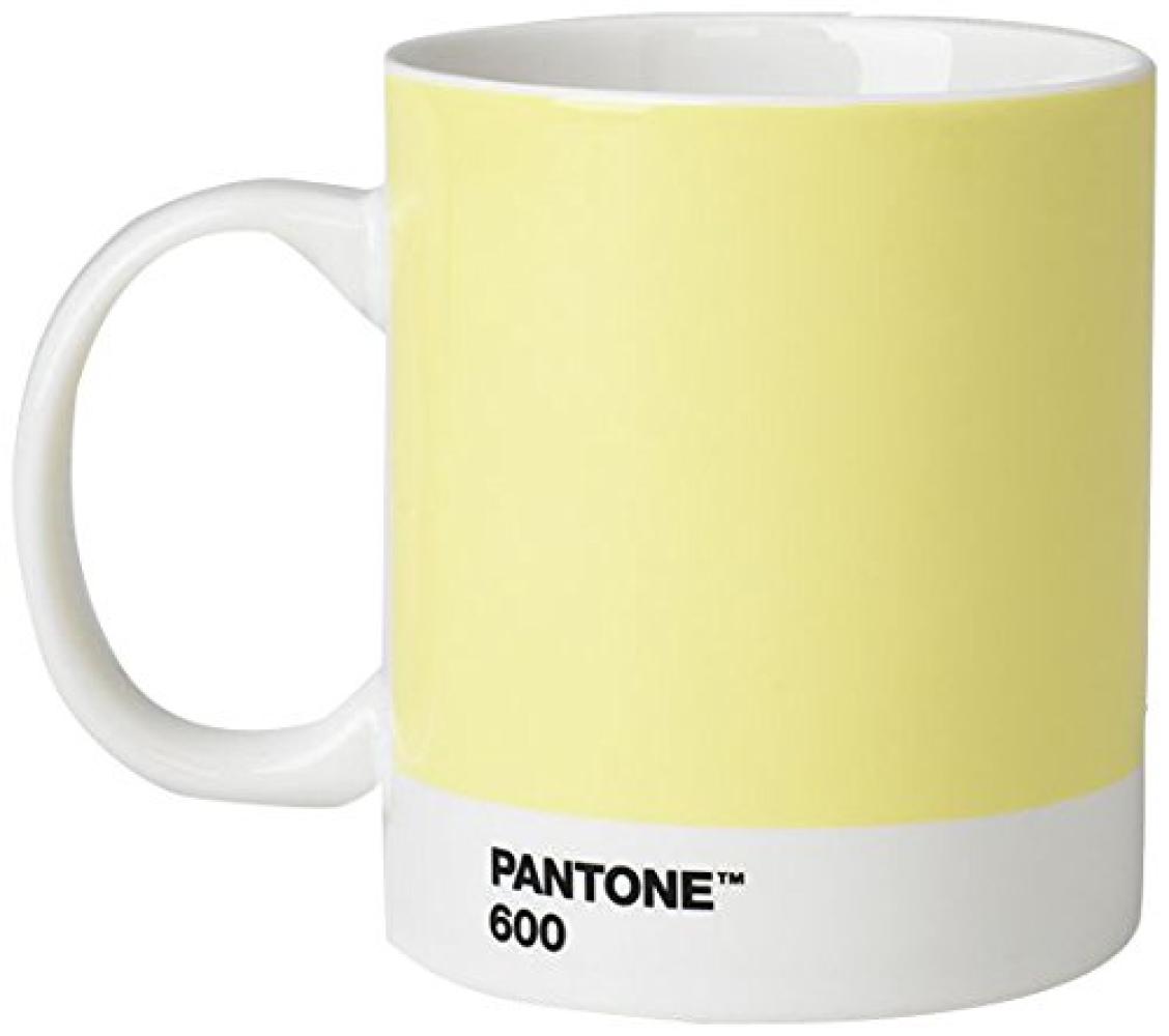 Pantone Kaffeetasse, Porzellan, Light Yellow 600, 8. 4 x 8. 4 x 12. 1 cm Bild 1