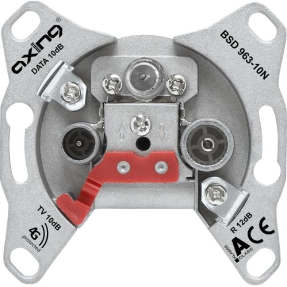 Multimedia-Antennensteckdose Durchgangsdose BSD 963-10N Bild 1