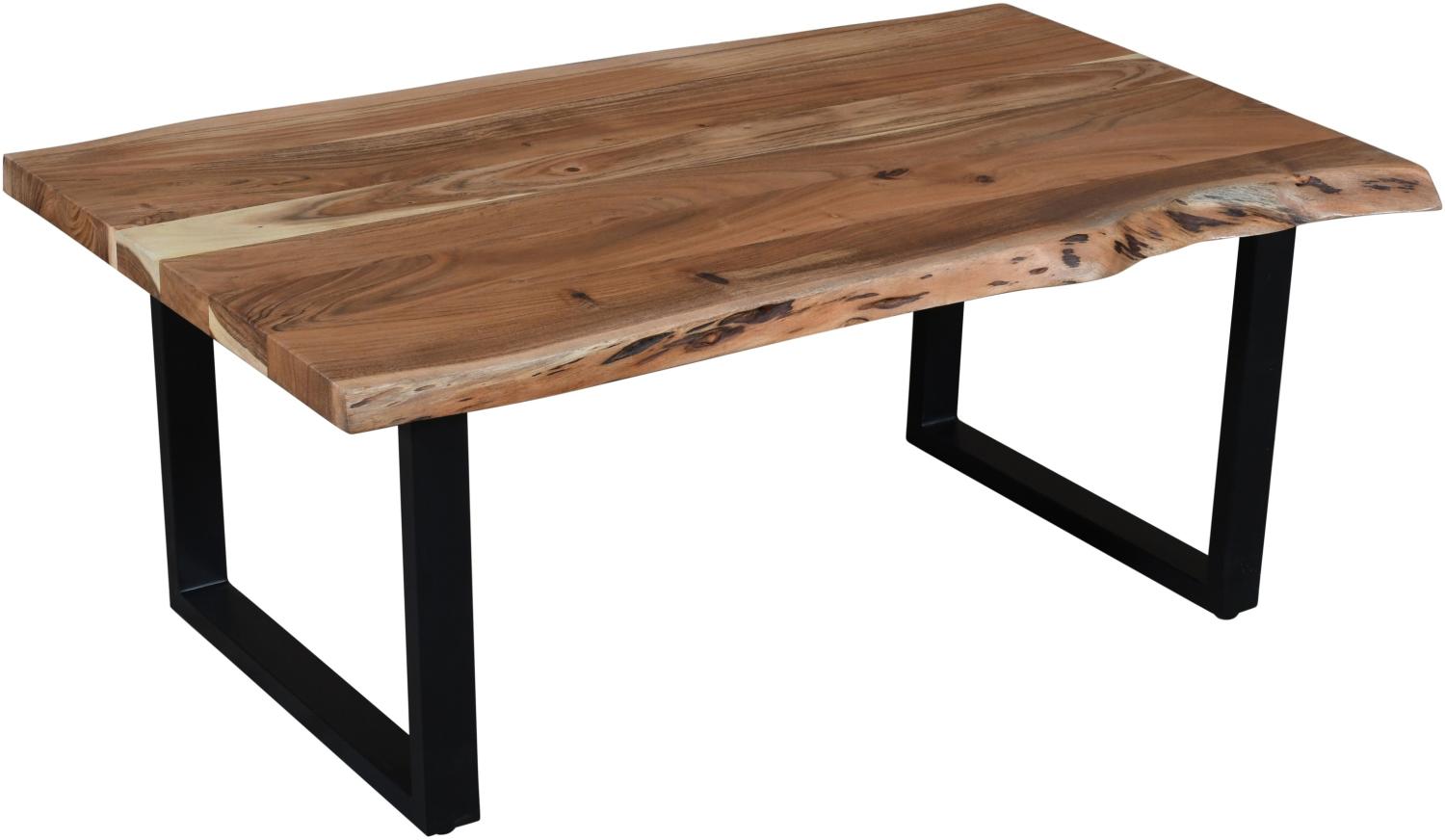 Couchtisch >Coffetable< in Akazie / schwarz - 110x45x65 (BxHxT) Bild 1