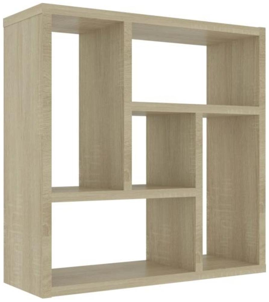 vidaXL Wandregal Sonoma-Eiche 45,1x16x45,1 cm Holzwerkstoff 802951 Bild 1