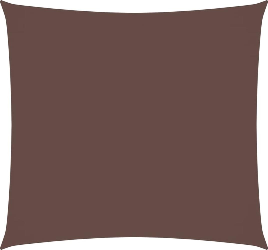 vidaXL Sonnensegel Oxford-Gewebe Quadratisch 3x3 m Braun 135797 Bild 1