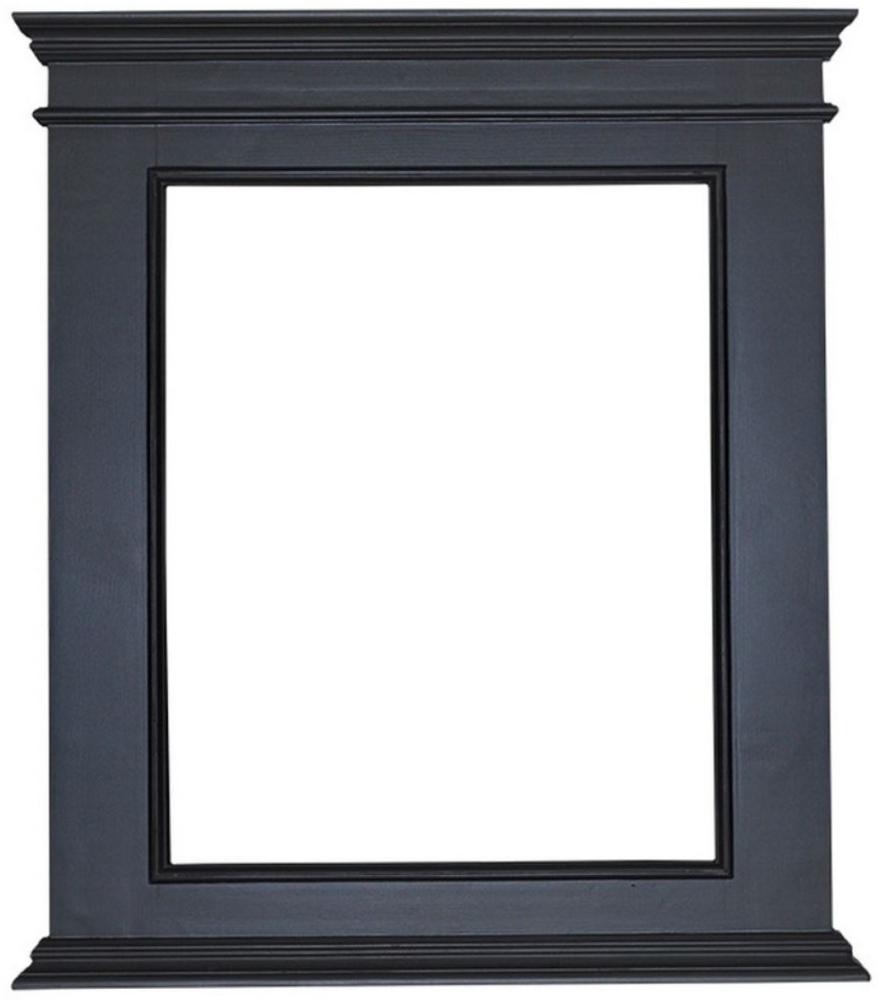 Casa Padrino Landhausstil Spiegelrahmen Schwarz 94 x 8 x H. 108 cm - Landhausstil Möbel Bild 1