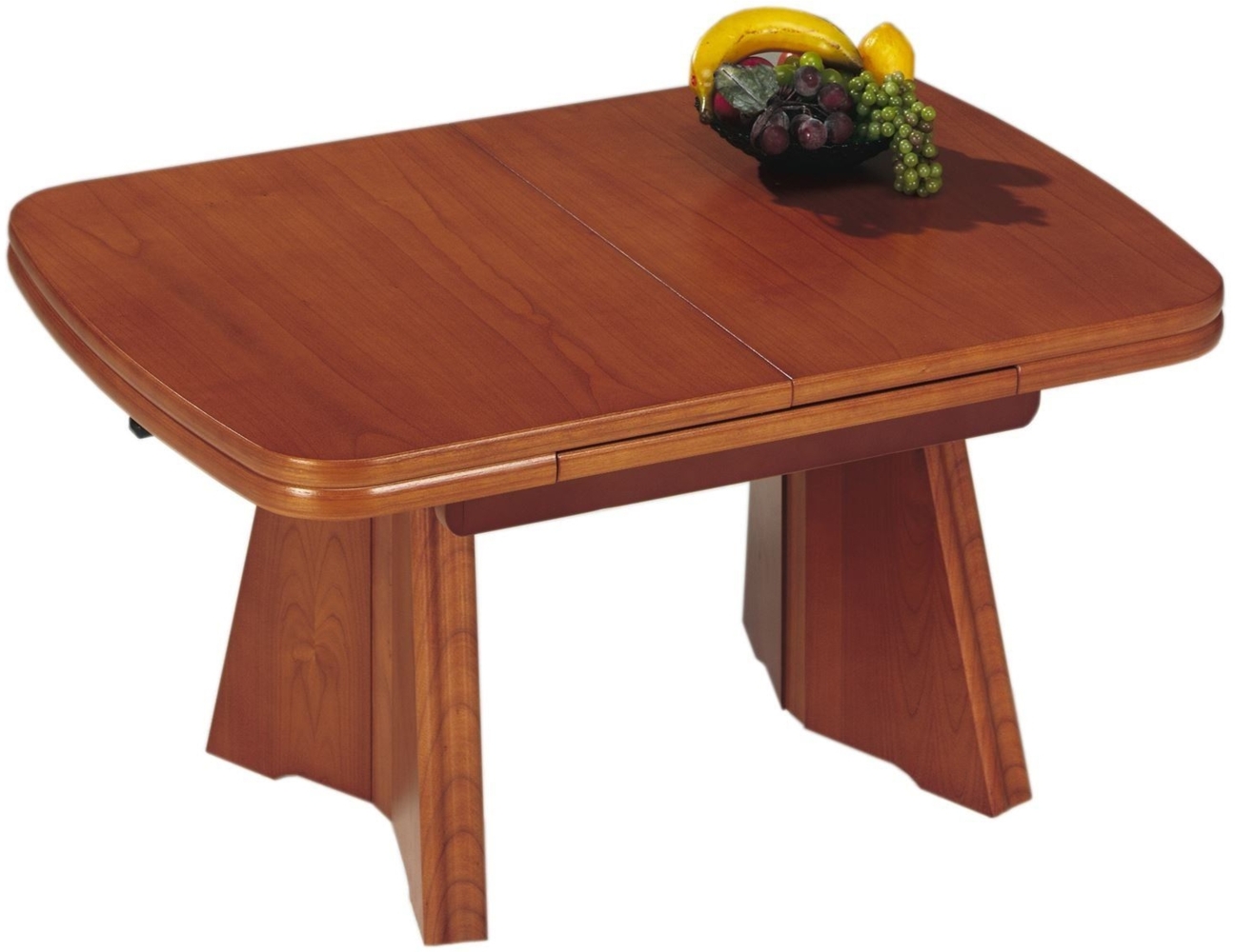 Funktionstisch Callida höhenverstellbar und ausziehbar 90(130,5) x 65 x 54-73 Couchtisch massiv Kirschbaum 16023 Bild 1