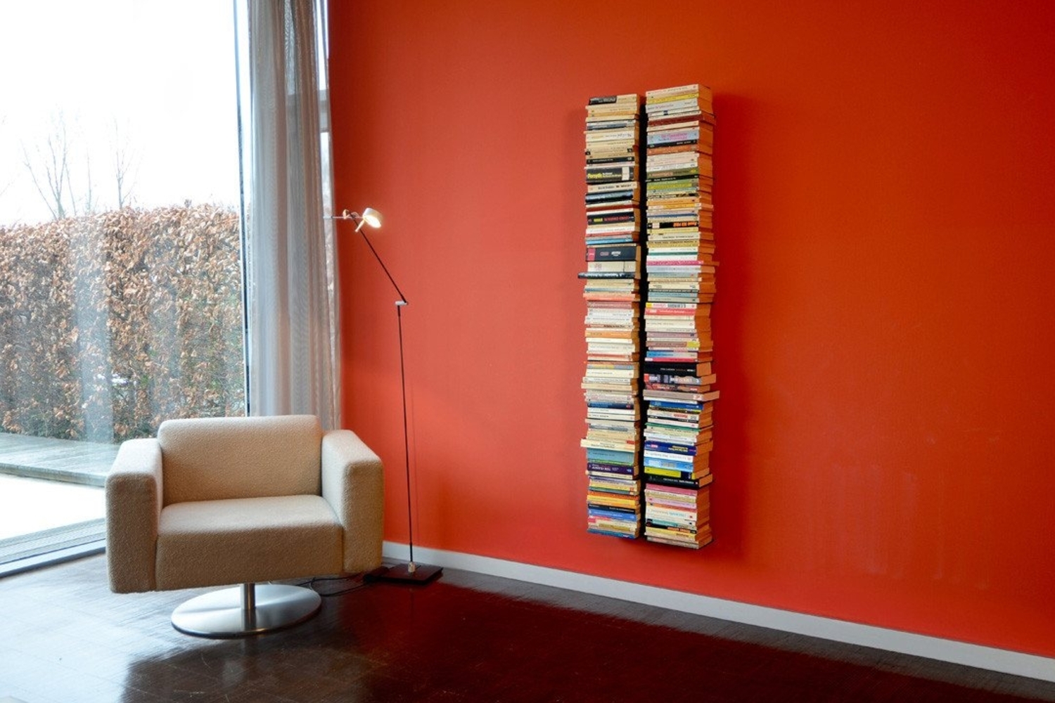 Radius Booksbaum schwarz Wandregal gross 1 Bild 1