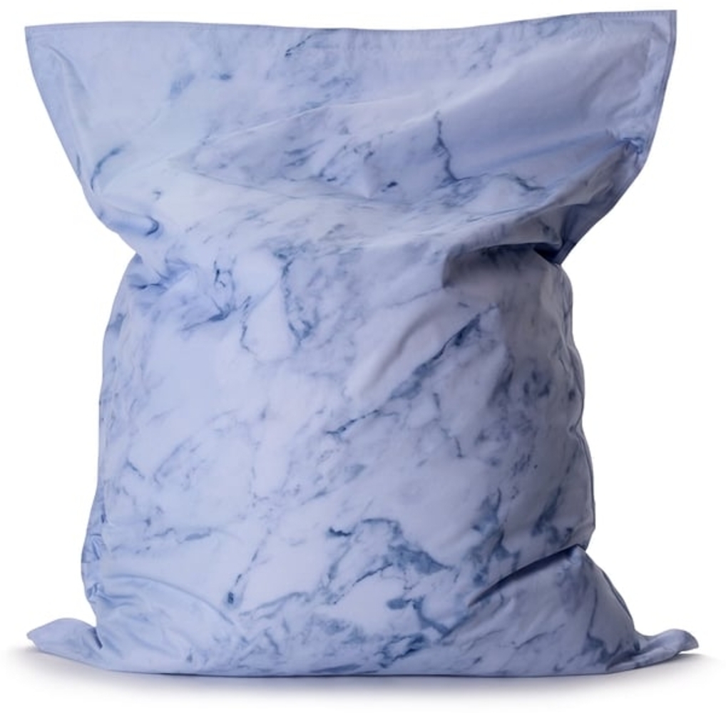Lumaland 'Luxury' XXL-Sitzsack, Indoor & Outdoor, Marmor, Polyester, 380 l Bild 1