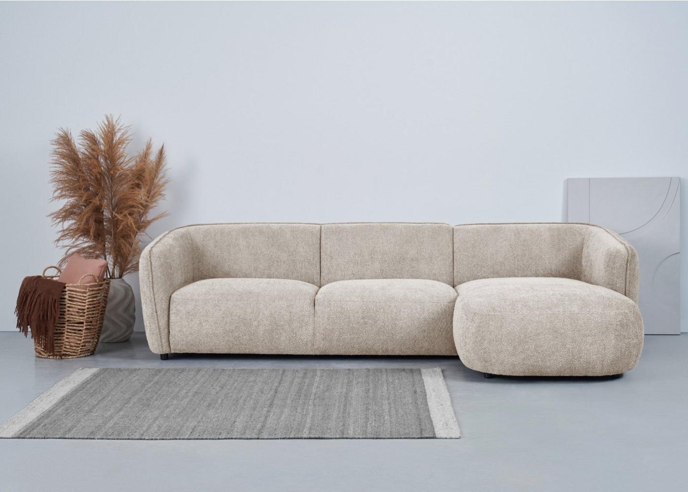 andas Ecksofa Ostrup, schlichtes modernes Design, in verschiedenen Farben Bild 1