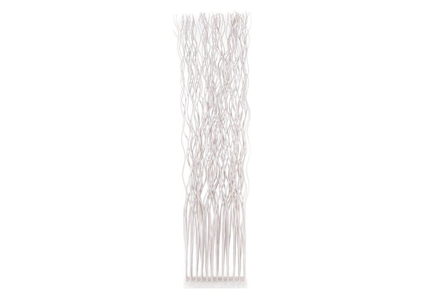 DESIGN DELIGHTS Paravent RAUMTEILER "WAVE", Weidenholz, 170x40cm (HxB), Paravent, Trennwand Bild 1