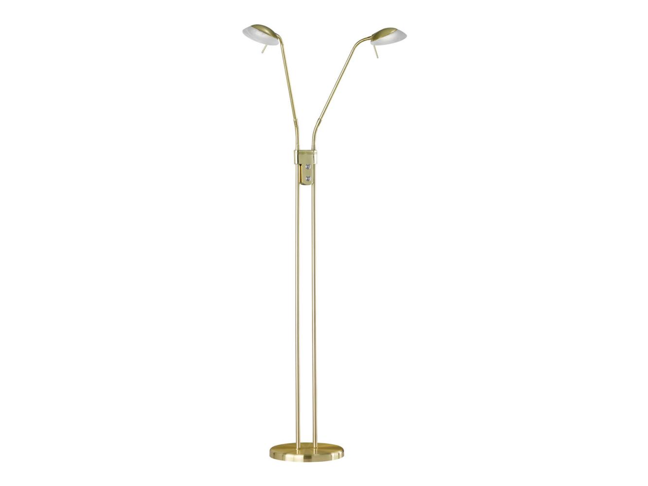 Fischer & Honsel 'Pool TW' Stehleuchte, Metall messingfarben, 160 cm Bild 1