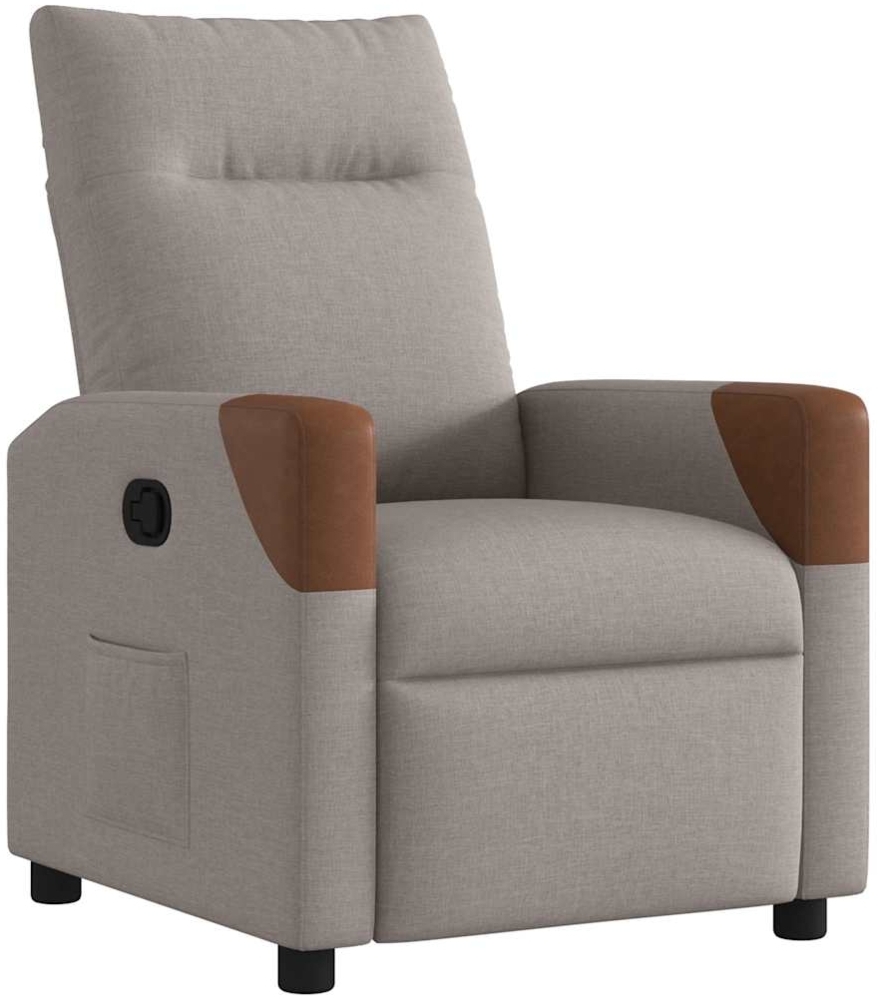 vidaXL Relaxsessel Taupe Stoff 4104814 Bild 1