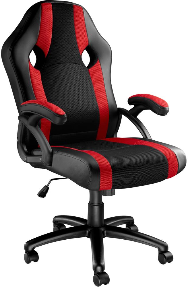 tectake Gaming-Stuhl Bürostuhl (1er Set, 1 St), ergonomische Form Bild 1