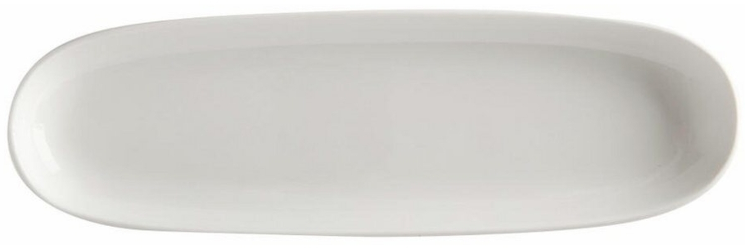 Maxwell & Williams ROUND Platte 40 x 12,5 cm, Porzellan / White Basics / Servierplatte Bild 1