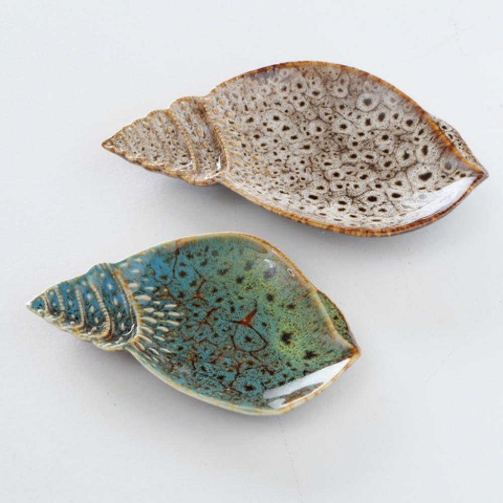 Teller MUSCHEL ALYSSA (BHT 12x3x20 cm) Bild 1