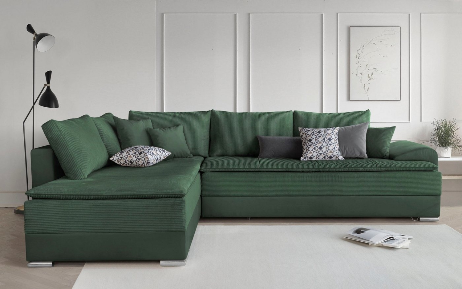 INOSIGN Ecksofa Night & Day L-Form mit Dauer-Schlaffunktion mit Armlehne, 6380334563803345 Bild 1