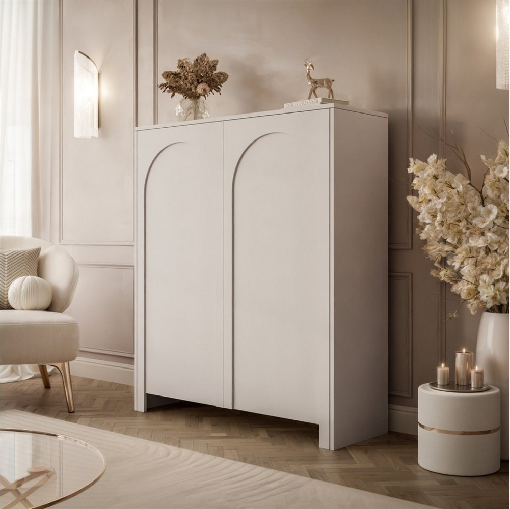 yourhouse24 Sideboard Hohe Kommode ADRIANA mit 2 Türen Bild 1