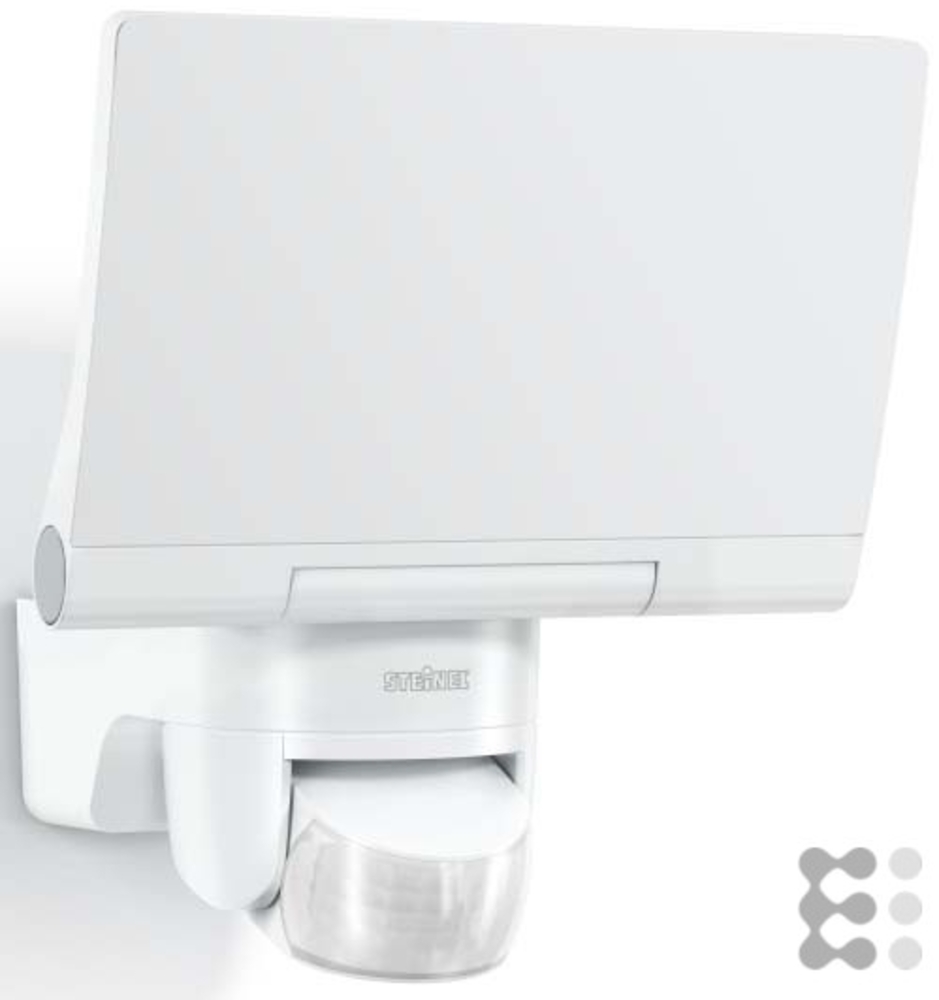 Steinel 'XLED home 2 S' LED-Außenstrahler, Kunststoff, Weiß, Mit Bewegungsmelder Bild 1