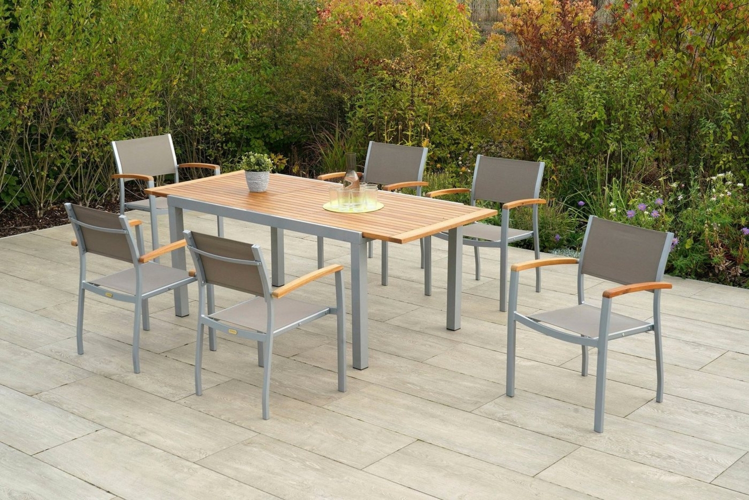 MERXX Garten-Essgruppe Naxos, (7-tlg) Bild 1