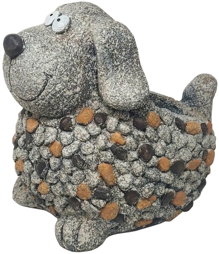 Formano Hund Pflanzgefäß Stones Bild 1
