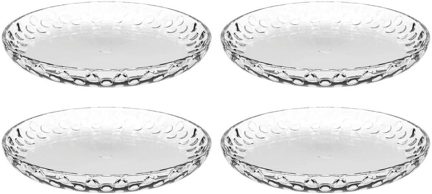 LEONARDO Speiseteller Teller CUCINA OPTIC, 18 cm, 4er-Set, (4 St), spülmaschinengeeignet Bild 1