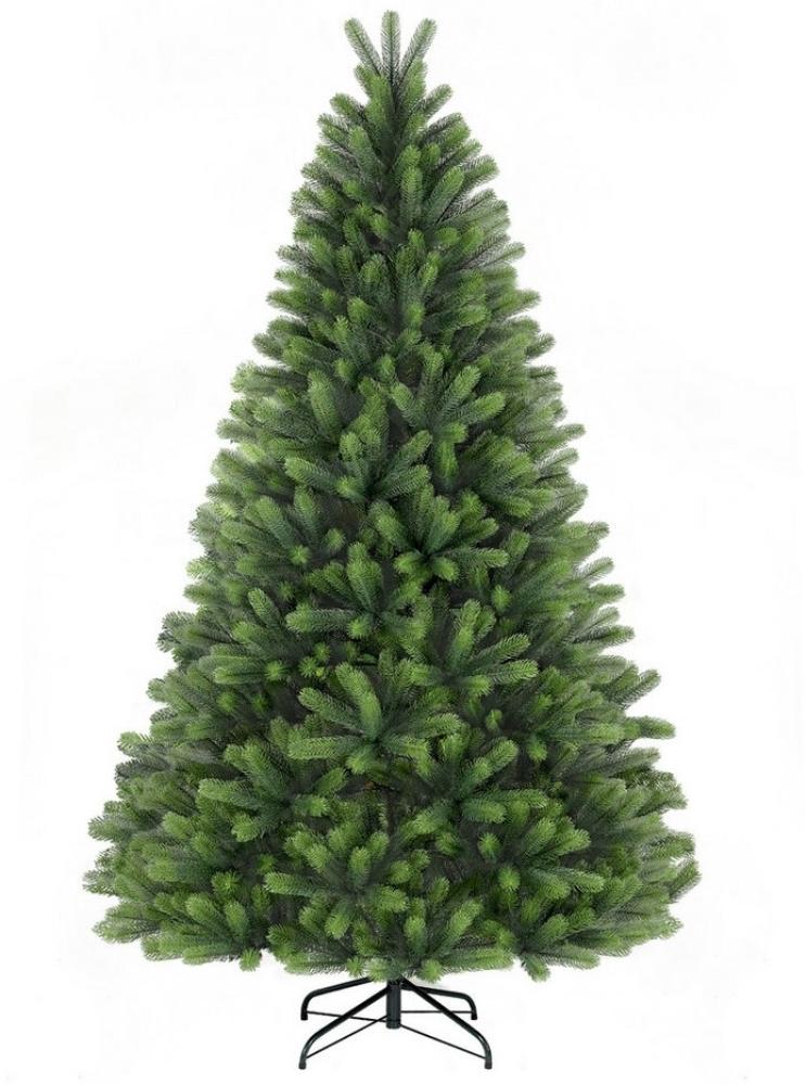 Salcar Künstlicher Weihnachtsbaum Weihnachtsbaum Künstlich Tannenbaum Christbaum mit 100% PE Spitzen, Nordmanntanne, 240cm mit 1576 Spitzen Bild 1