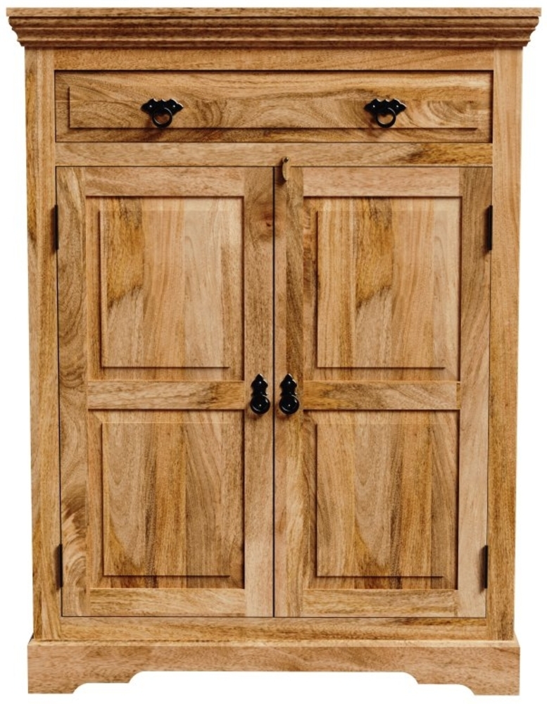 Kommode Guru 90x120x45 aus Mangoholz Bild 1