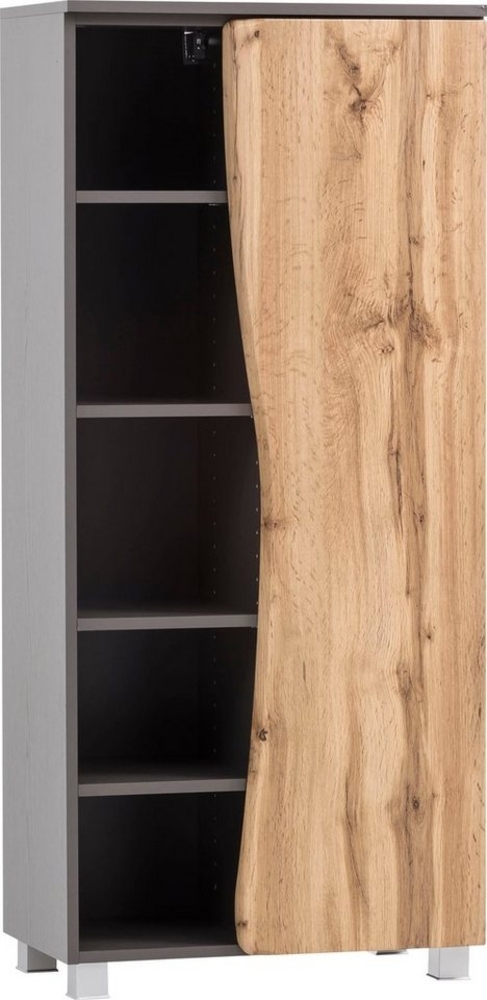 welltime Midischrank Stubach Tür mit Baumkante Bild 1