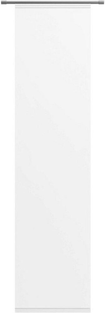 Neutex for you! Schiebegardine Galena Uni, Klettband (1 St), halbtransparent, inkl. Befestigungszubehör, Breite: 57 cm Bild 1