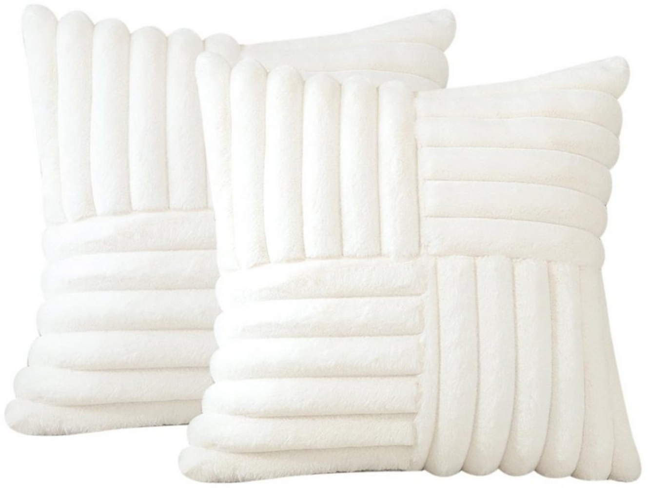 Coonoor Kissenbezug 45x45 cm Plüsch Samt Kissenbezüge Zierkissenbezüge Kissenhülle, (2 Stück), Kopfkissenbezug Kissen Bezug Weich Sofakissen Couchkissen Bezug Bild 1