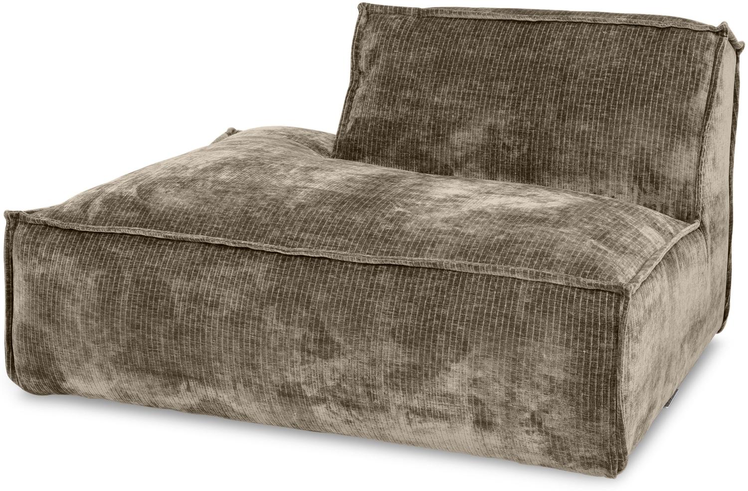 Ottomane SANSIBAR RANTUM (BHT 138 x 79 x 104 cm) BHT 138 x 79 x 104 cm braun Recamiere Chaiselongue Bild 1
