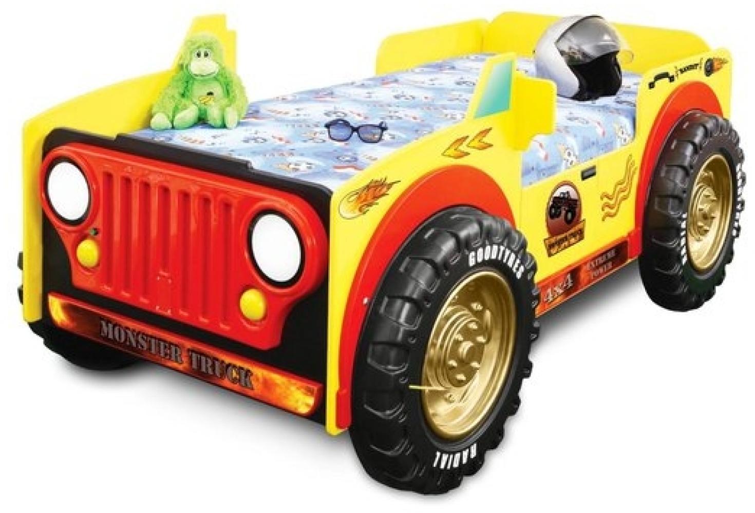 Schlafzimmer Kinderbett Betten Kinder Zimmer JEEP Auto Kindermöbel Bild 1