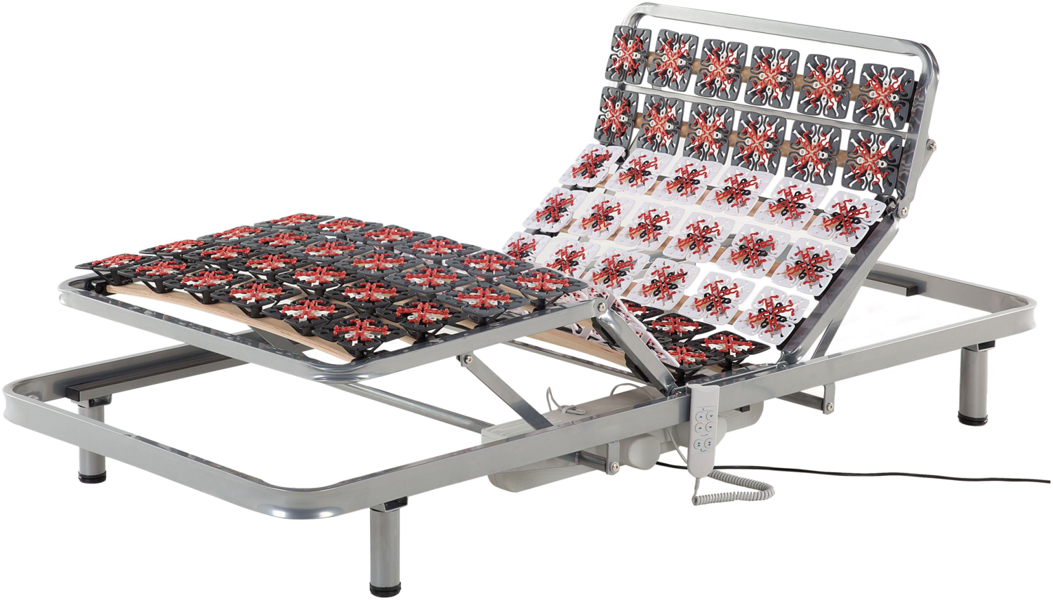 Elektrisch verstellbarer Lattenrost 2er Set 90x200 cm STAR Bild 1
