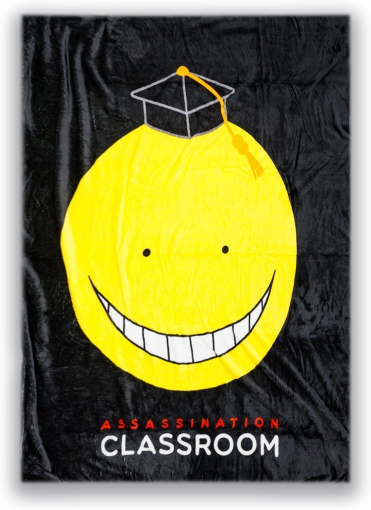 Assasination Classroom Decke Weiche Fleecedecke 130x160 cm für Kinder & Erwachsene Bild 1
