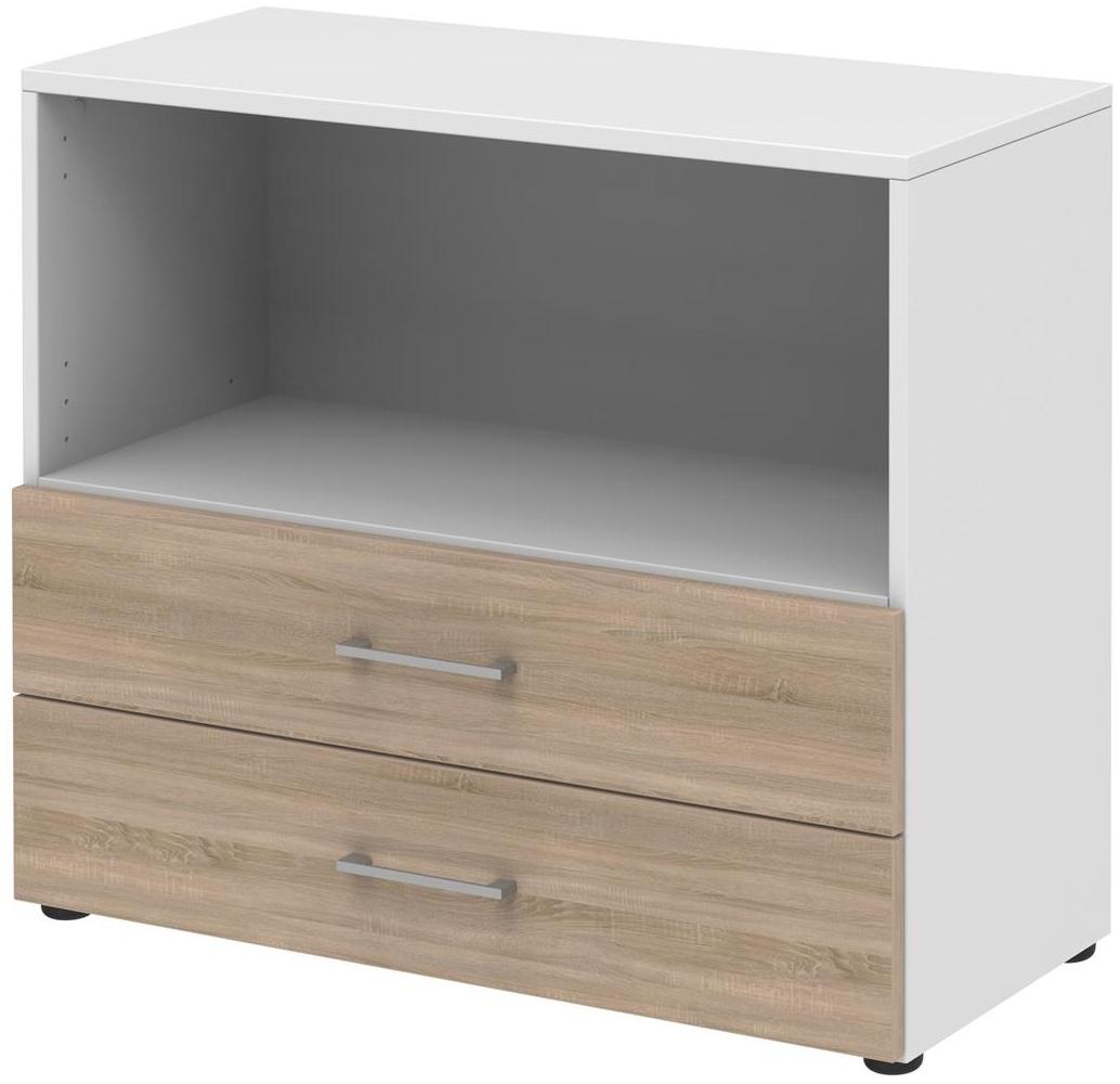 Regal in Sonoma Eiche - 80x72x34,4cm (BxHxT) Bild 1