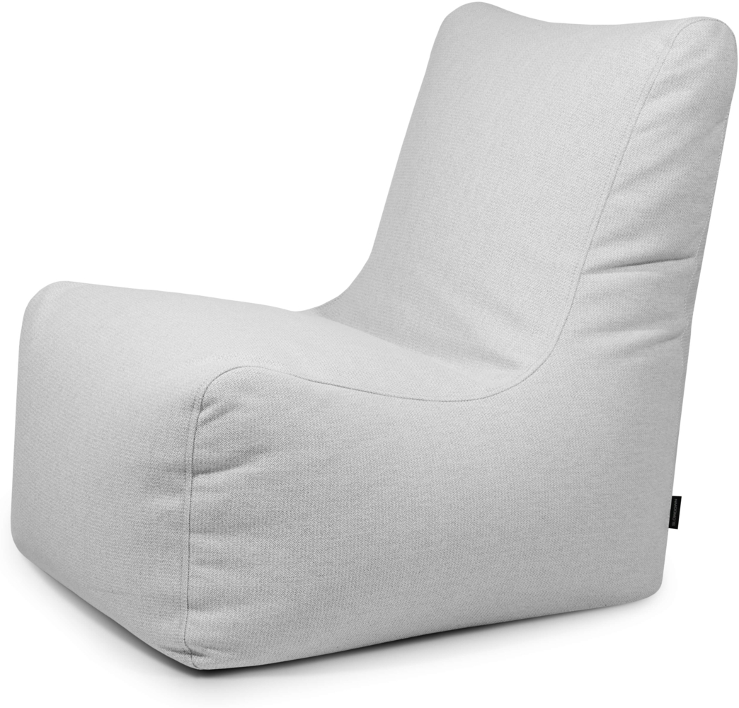 Sitzsack ‘Seat‘, Bezugstoff - Dunes, 100% Olefin, Fluffy White, 85x105x80 cm cm. Bild 1