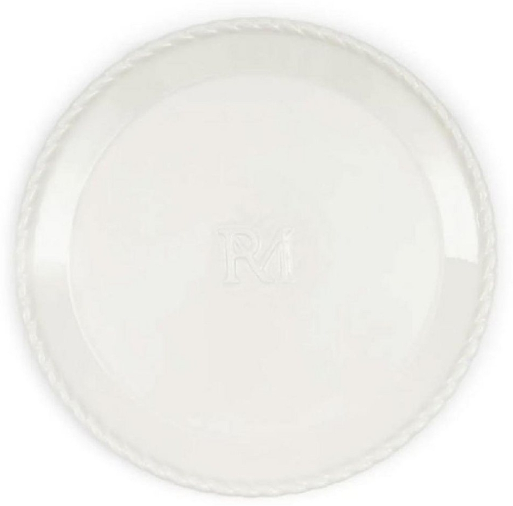 Rivièra Maison Frühstücksteller Frühstücksteller Elegant Twist Dinner Plate Weiß Bild 1