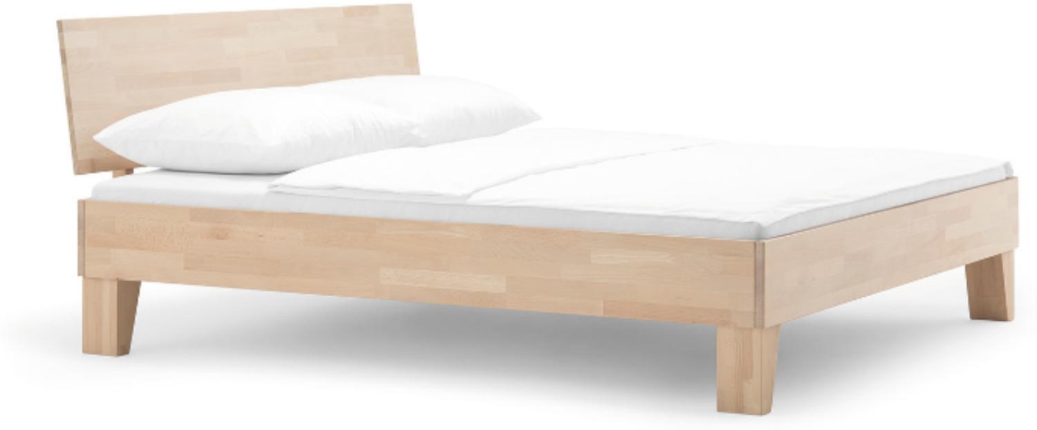 Dico Massivholz-Bettrahmen Komforthöhe 360.44 mit Kopfteil Größe: 100 x 210 cm Bild 1