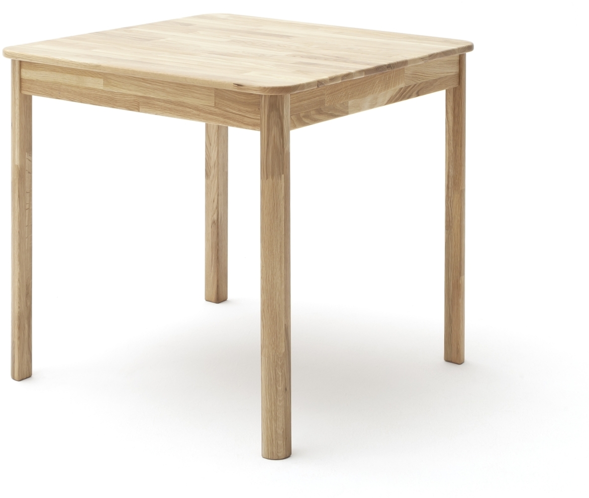 Esszimmertisch Oskar | 80X80 | Wildeiche massiv Bild 1