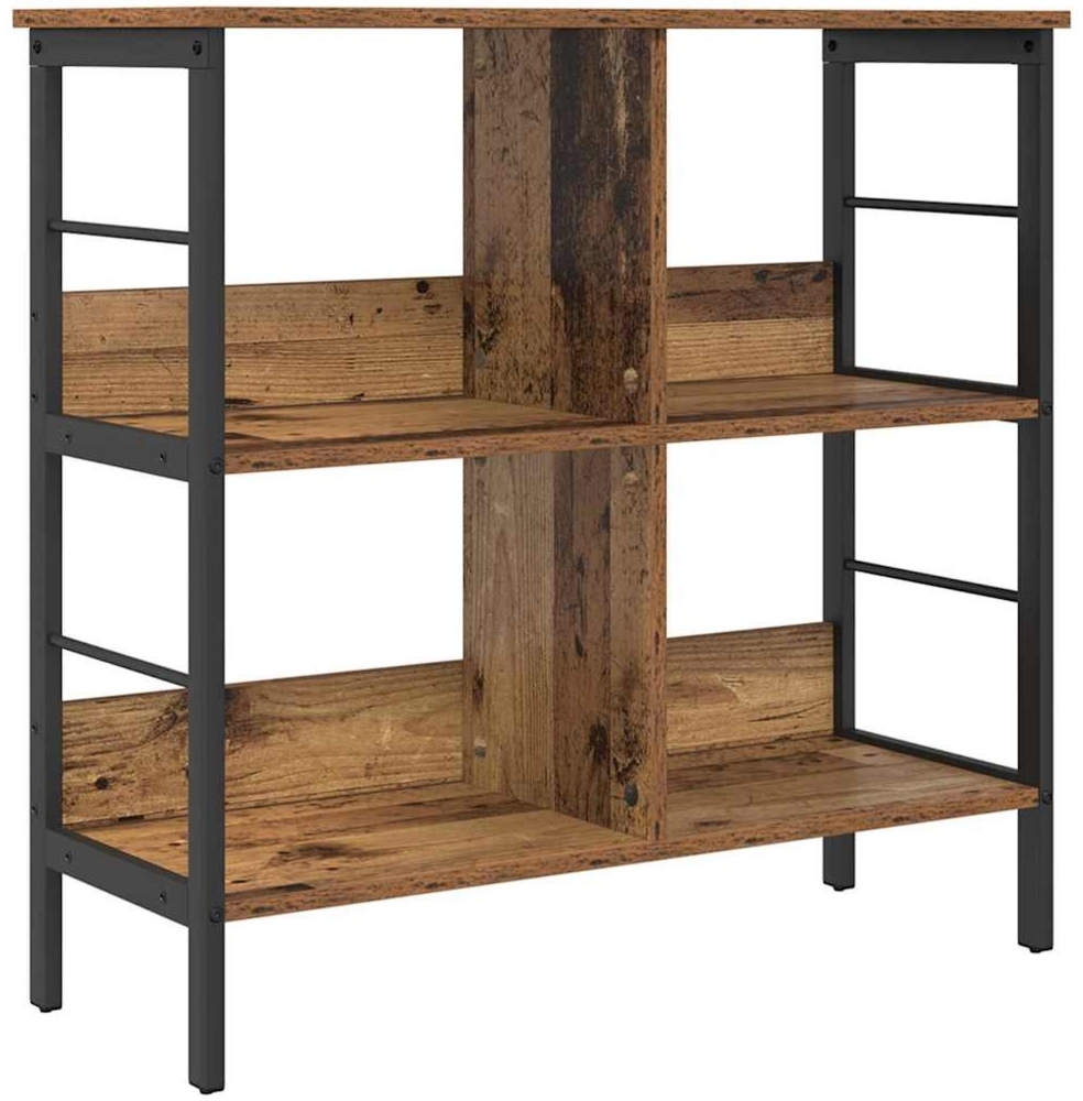 vidaXL Bücherregal Altholz 82 x 32 x 79 cm Holzwerkstoff 883998 Bild 1