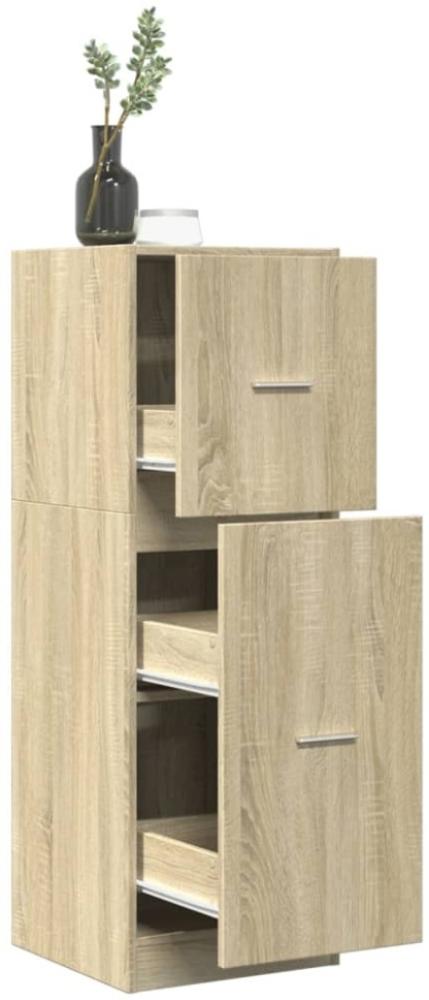 vidaXL Apothekerschrank Sonoma-Eiche 40x41x118 cm Holzwerkstoff 855198 Bild 1