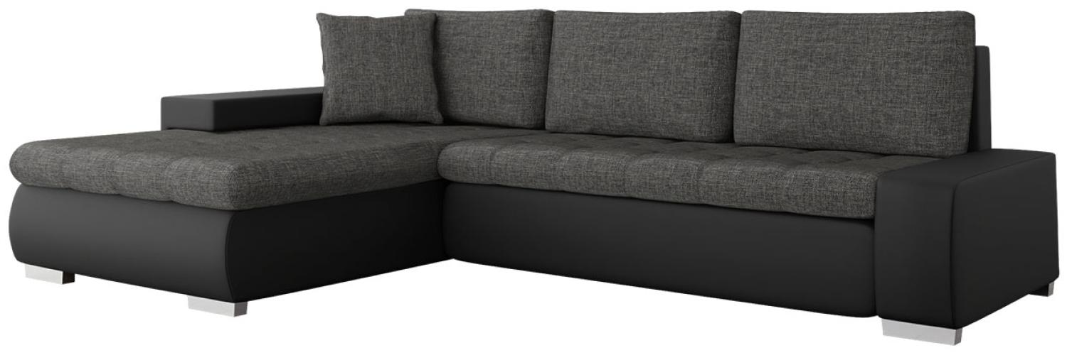 Ecksofa Orkan Mini, Farbe: Soft 011 + Lux 06 Bild 1