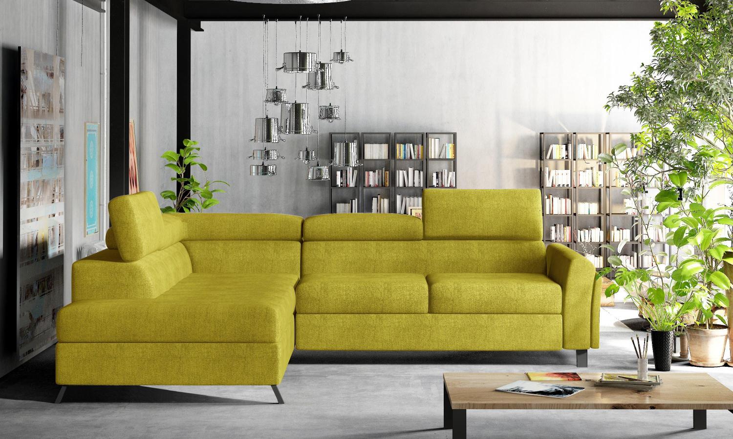 Wohnideebilder Kairos Gelb Ecksofas & Eckcouches Kr_39 Bild 1