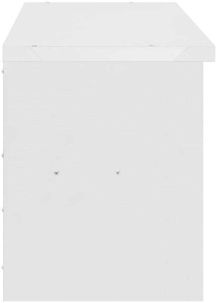 Wandhängeschrank 150 x 40 x 50 cm Edelstahl Bild 1