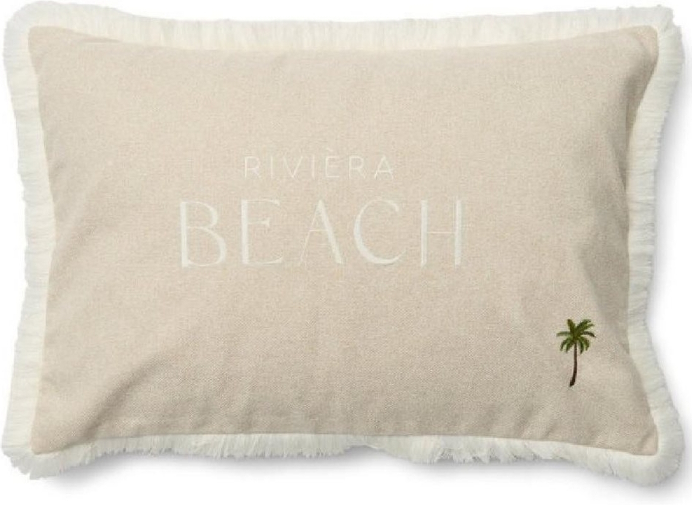 Rivièra Maison Kissenhülle Kissenhülle Beach Palm Tree Pillow Cover (65x45 cm) Bild 1