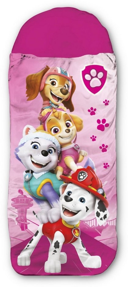 BERONAGE Kinderschlafsack Paw Patrol Kinder-Schlafsack Pink (1 tlg), 140 cm + 30 cm (Kapuze) x 70 cm Bild 1