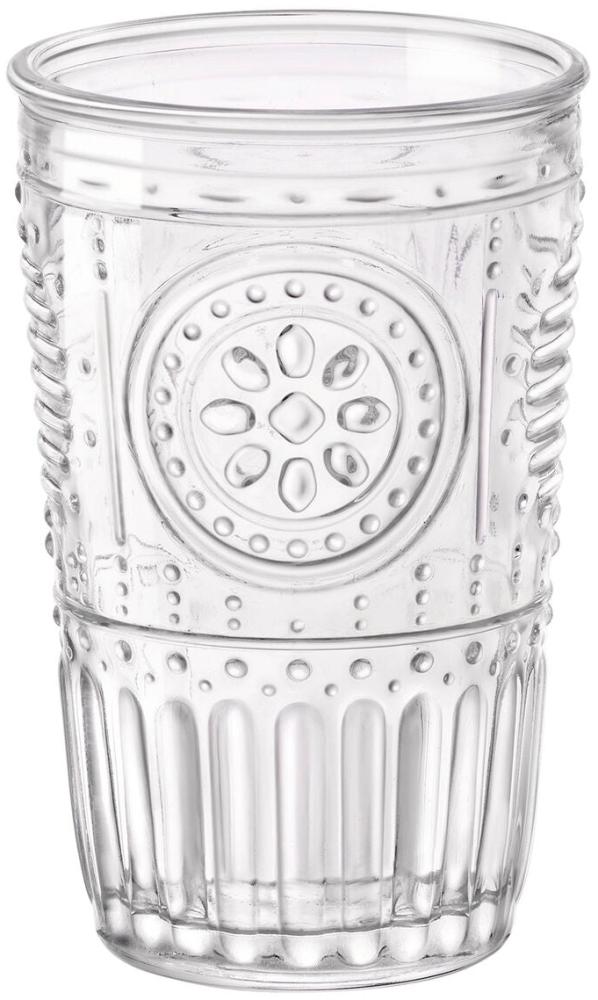 Becher Bormioli Rocco Romantic Durchsichtig Glas (340 Ml) (6 Stück) Bild 1