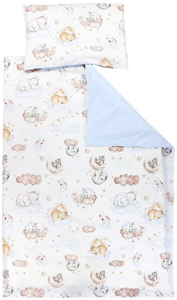 TupTam Kinderbettwäsche TupTam Kinder Bettwäsche Gemustert 2-Teilig Wendebettwäsche Bild 1