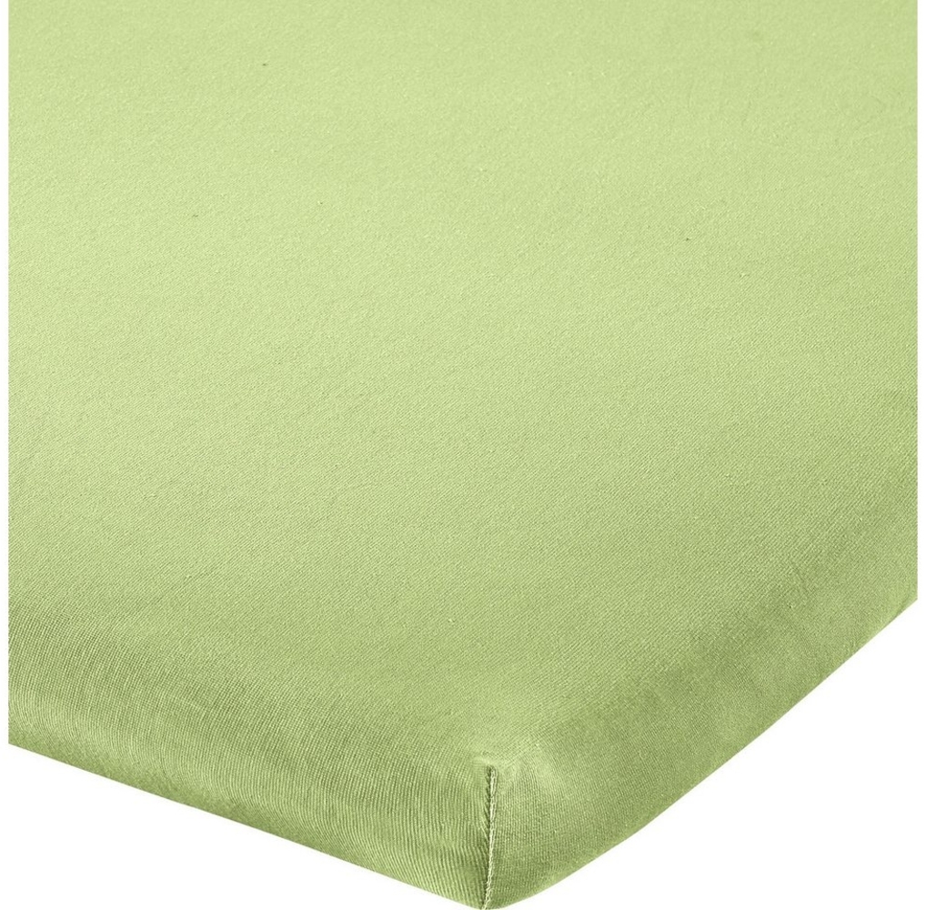 Erwin Müller Spannbettlaken Topper-Spannbettlaken "Murnau", Jersey, Gummizug: Rundumgummi, (1 Stück), Single-Jersey Uni Bild 1