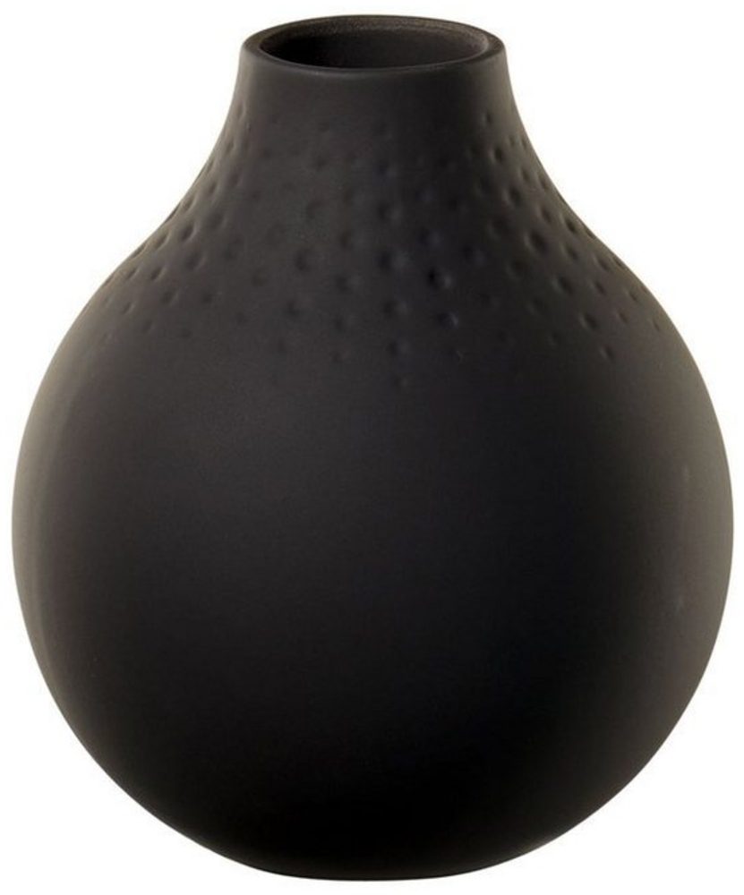 Villeroy & Boch Manufacture Collier Vase Perle 12 cm noir - DS Bild 1